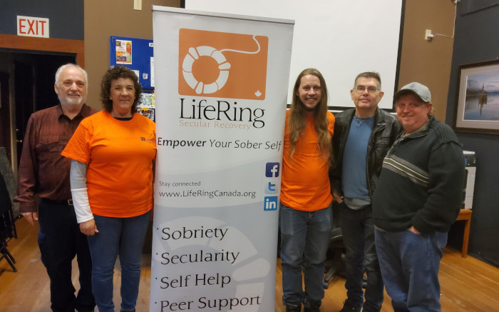 George Gidora, Barb Ross, Troy Riley, Read Haymond, Jamie Itterman